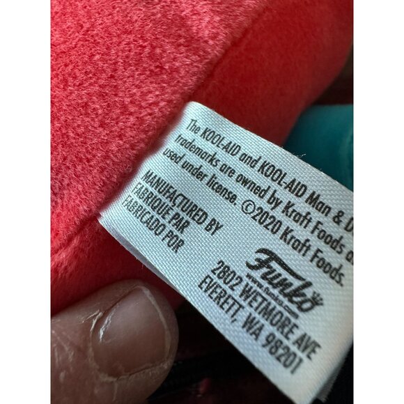 Funko Kool-Aid Cherry Packet Plush Collectible Toy 7" Retro Brand Mascot - Picture 2 of 5